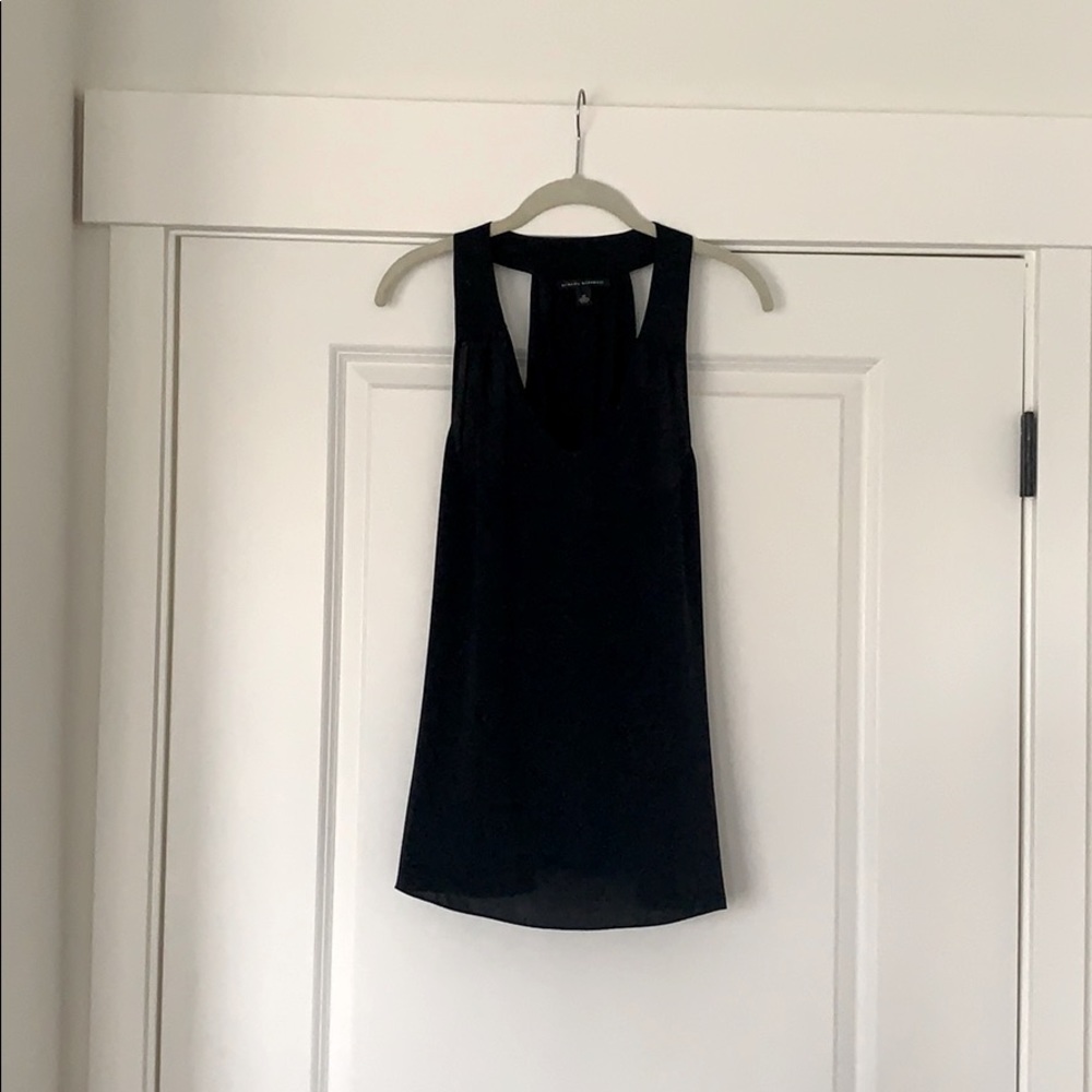 Navy banana republic tank